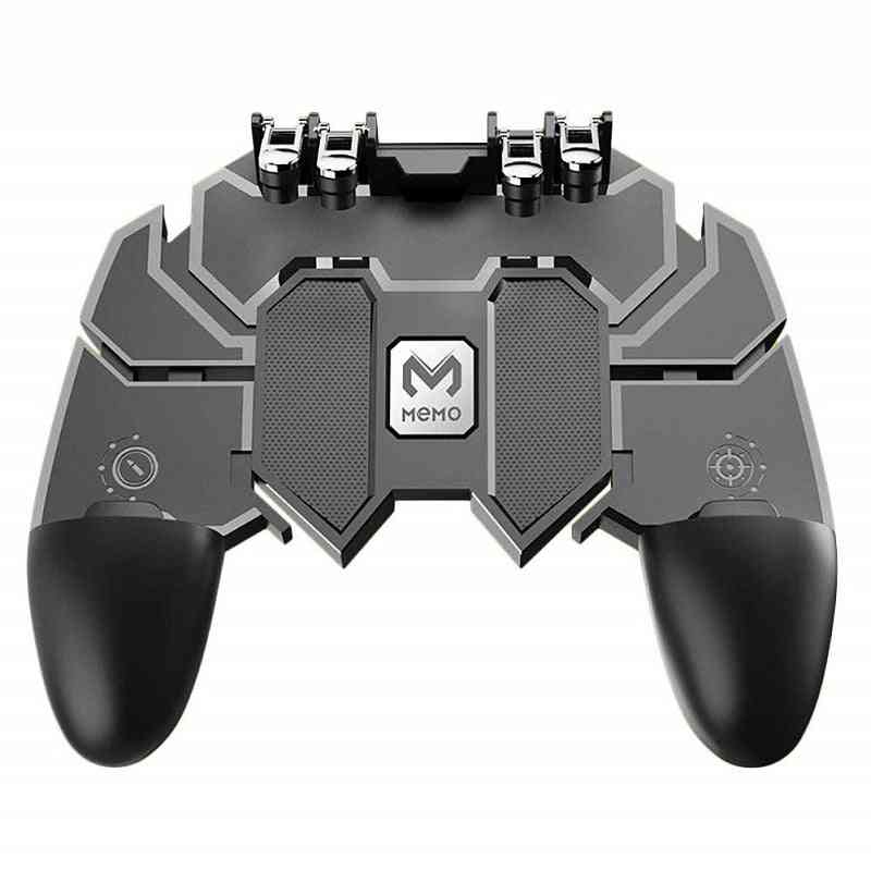 Controlador de joystick para samsung android, botón de controlador de gatillo pubg - gamepad mobile game - negro-193