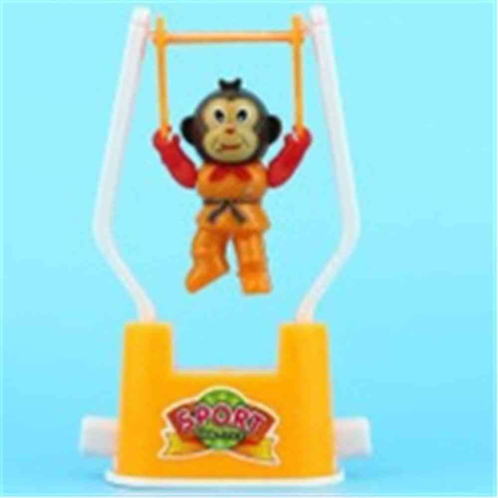 Lustiges Cartoon neues Aufziehspielzeug, kreatives spezielles Affentier künstlerische Gymnastikspielzeugkinderkindergeschenke für neugeborenes Baby (zufällig) -