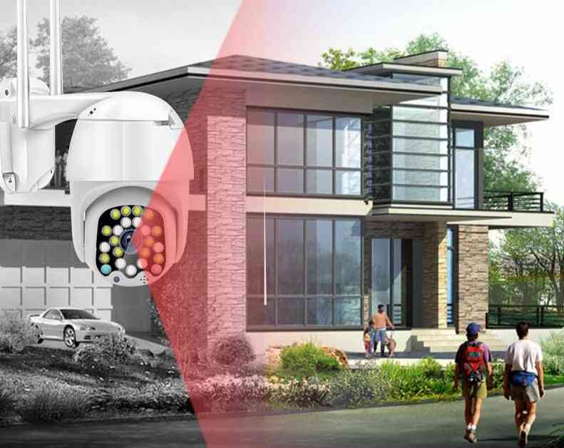 Wireless Wifi Outdoor Speed Dome Security Camera Network