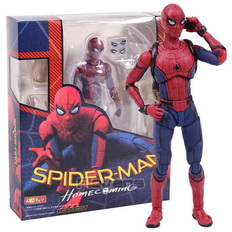 Shf Spider Man Homecoming, The Spiderman Pvc Action Figure Collectible Model Toy