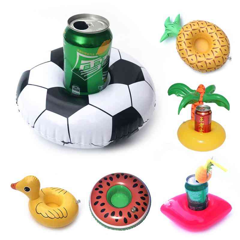 Suport de ceașcă gonflabil drăguț suporturi pentru pahare plutitoare suporturi pentru pahare plutitoare piscina înot plutitor jucărie de apă