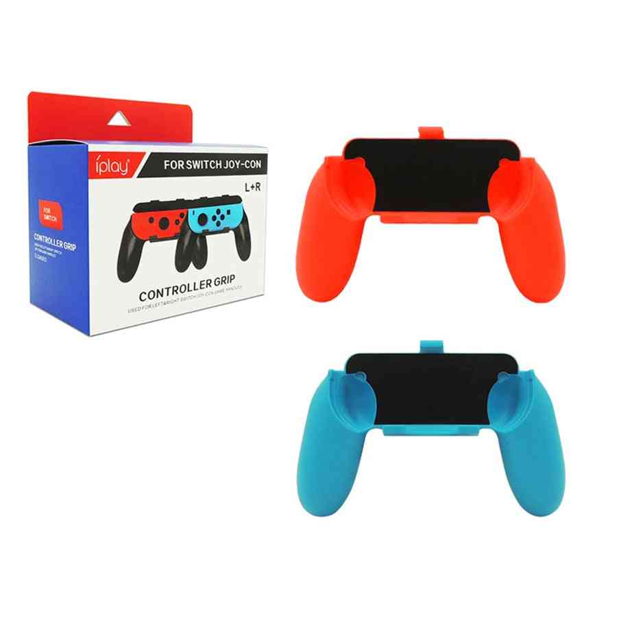 14 In 1 Kit Set Handle Grips Silicone Case, Steer Wheel Analog Caps For Nintendo Switch