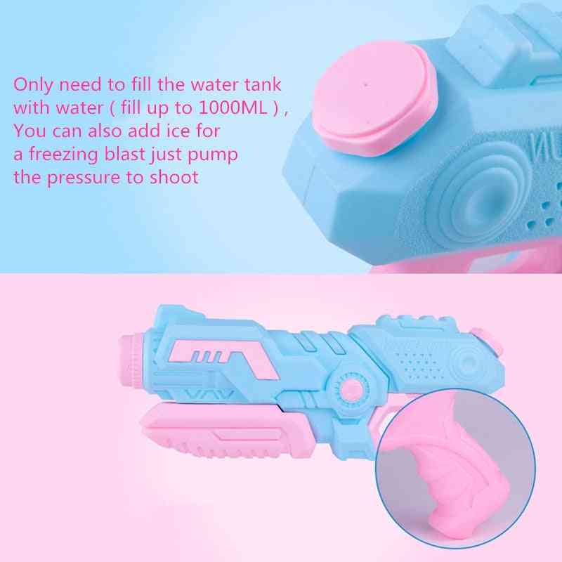 Jaycreer Water Gun Super Blaster, Soaker Long Range Squirt Gun High Capacity Summer Water Fight And Family Fun (pink)