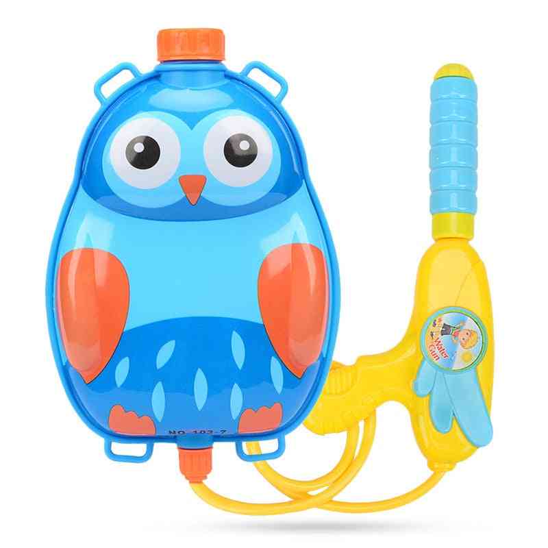 Letni zabawkowy pistolet na wodę chłopiec / dziewczynka plecak ciśnieniowy pistolety na wodę - dziecko bawi się w wodę zabawki plażowe na świeżym powietrzu dla dzieci - styl 1