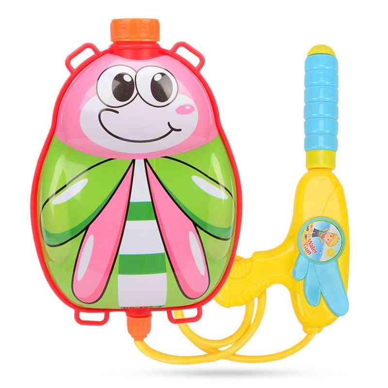 Sommarleksak vattenpistol pojke / flicka tryck ryggsäck vattenpistoler- baby lekvatten utomhus strandleksaker för barn - stil 1
