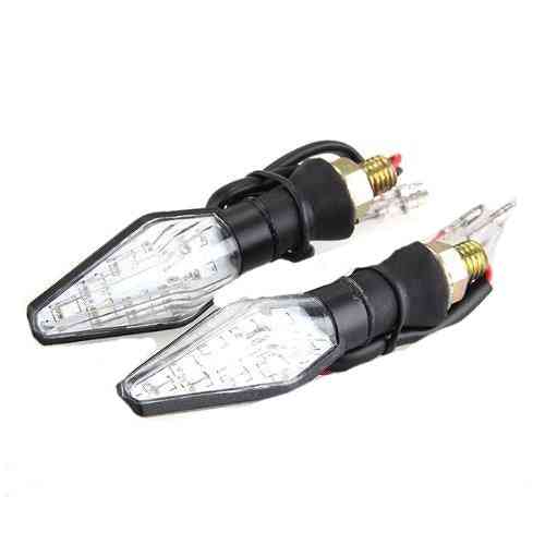 Yellow & Blue Led Light Arrows For Motorcycle - Turn Indicator
