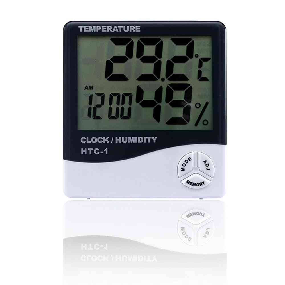 Draadloze digitale hygrometer voor binnen, buitenthermometer - vochtigheidsmeter met temperatuurmeter -