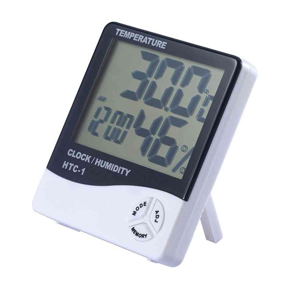 Draadloze digitale hygrometer voor binnen, buitenthermometer - vochtigheidsmeter met temperatuurmeter -