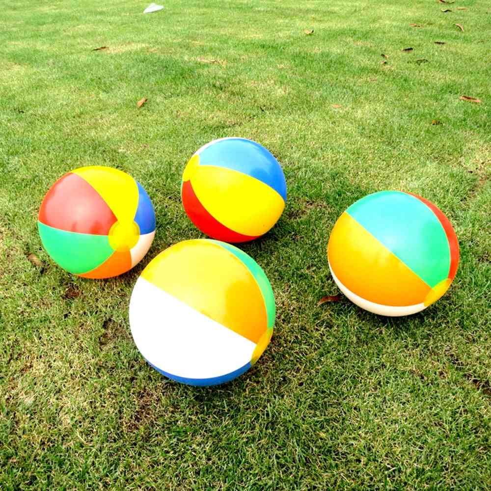 Pvc vandballoner bolde- sommer udendørs strand svømning legetøj - 23cm