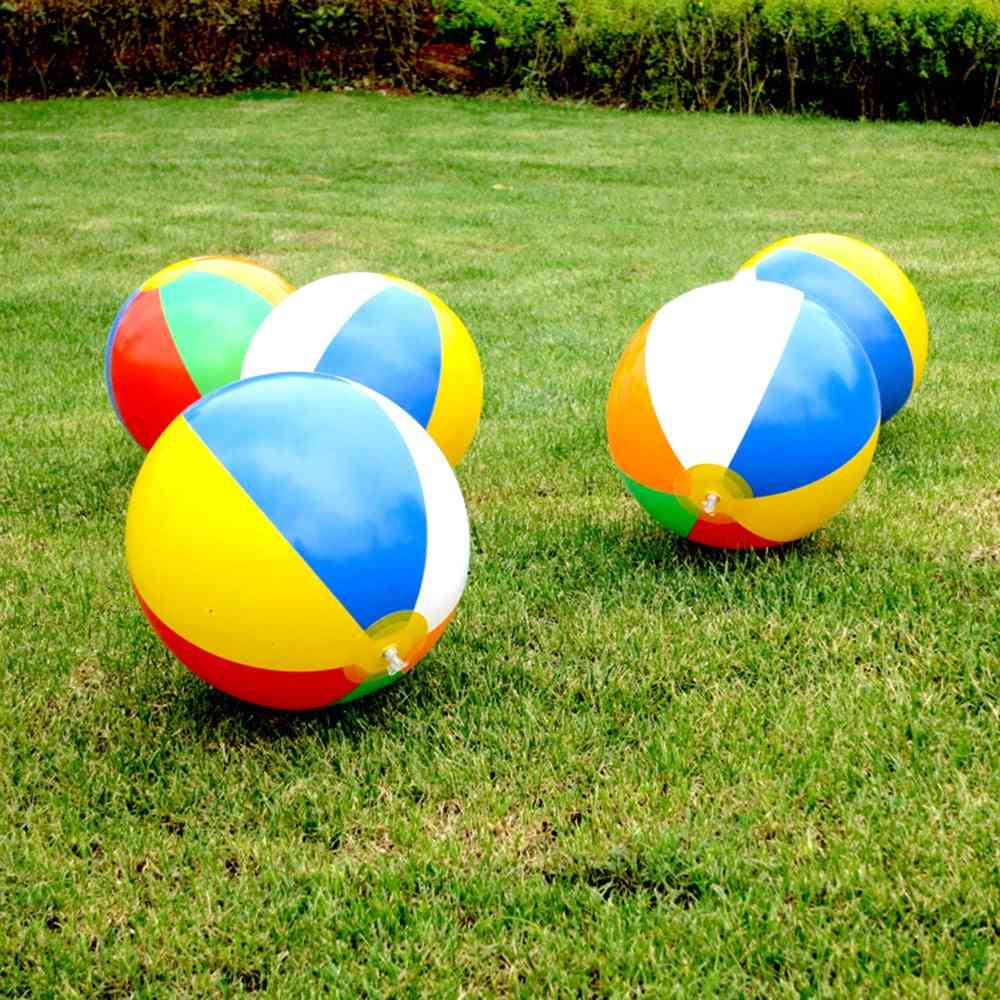 Pvc vandballoner bolde- sommer udendørs strand svømning legetøj - 23cm
