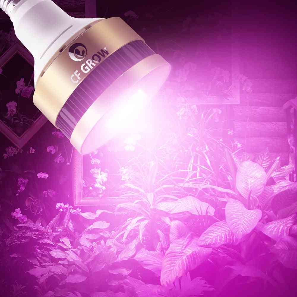Bombilla de crecimiento led 150w - espectro completo, lámpara de cultivo de plantas para plantas de interior - blanco cálido / 110v