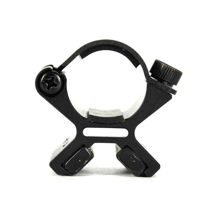 Strong, Magnetic-dual Mount Holder For Flashlight