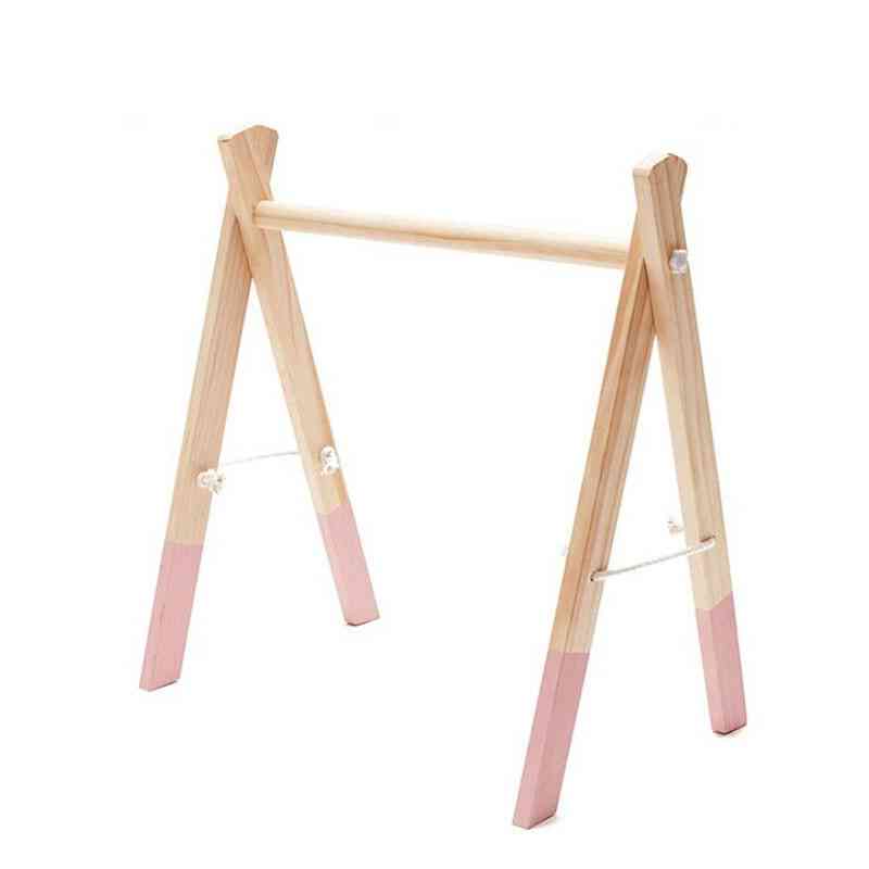 Nordic Baby Play Gym Wood Activity - Sensory Develop Wooden Play Game Frame For Early Education