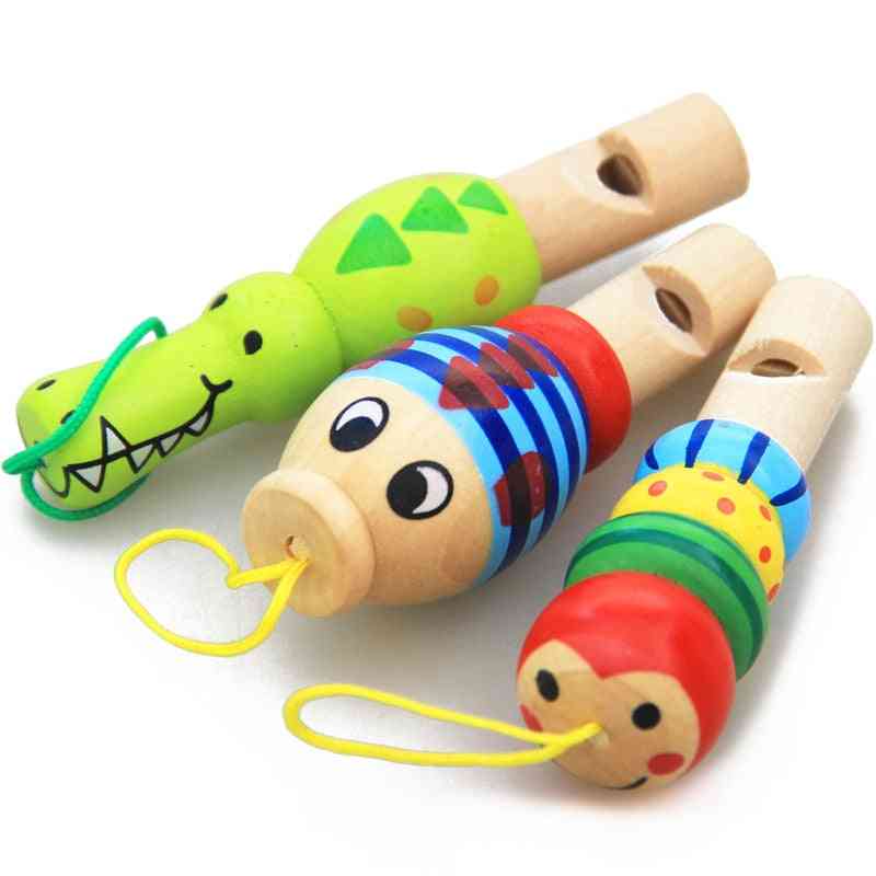 Jucărie cu instrumente muzicale educative pentru fluier animal de desene animate pentru bebeluș