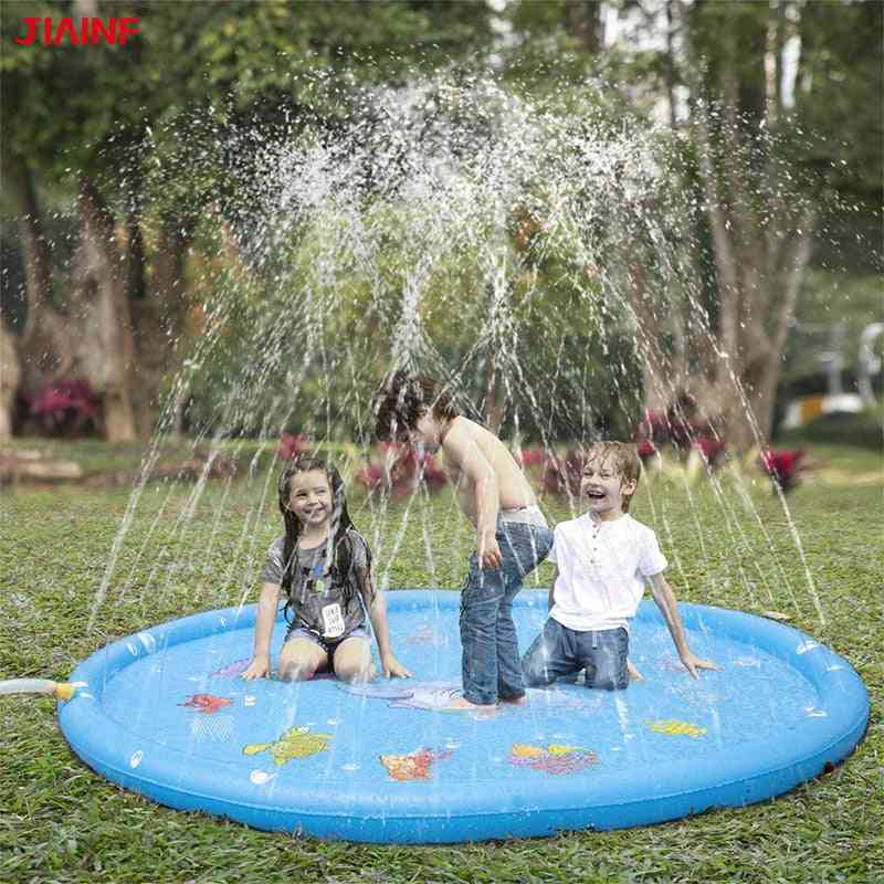 Inflatable Sprinkler Cushion For  Outdoor, Splash Pad Toys For Baby