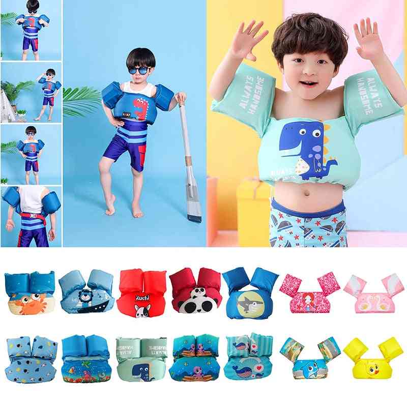 Children's Life Jacket-swimming Safety Vest And Float Arm Sleeves