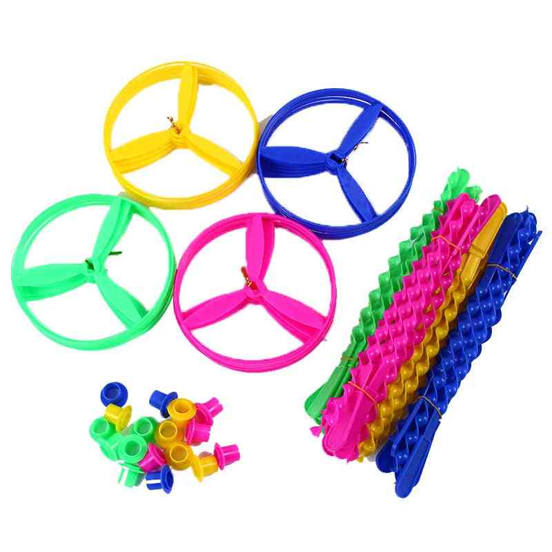 Juguetes favoritos de los niños de hadas voladoras - juego de rompecabezas hecho a mano dragon fly ruedas de bambú -
