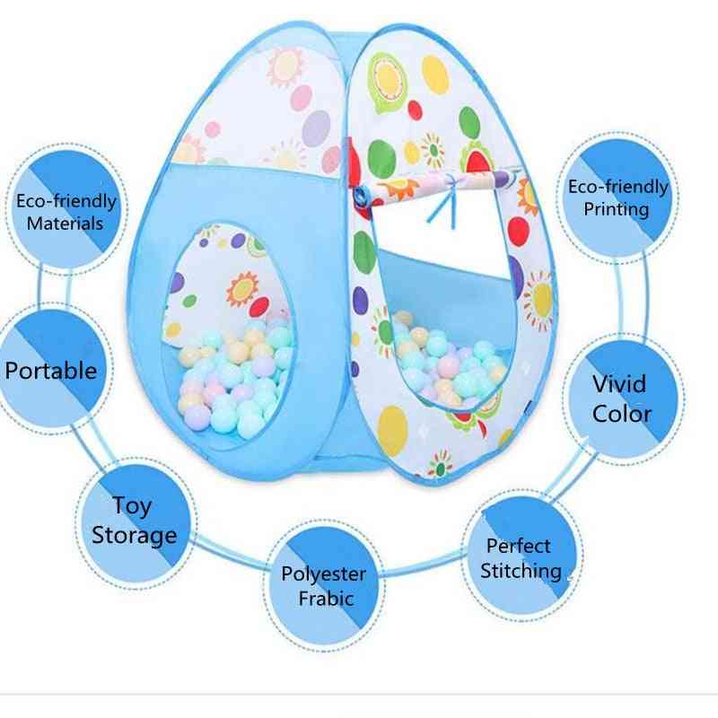Baby Ball Pool Kids Ball Pit Playground Game Playhouse Activity - Dry Pool Toy For Indoor Game Tents