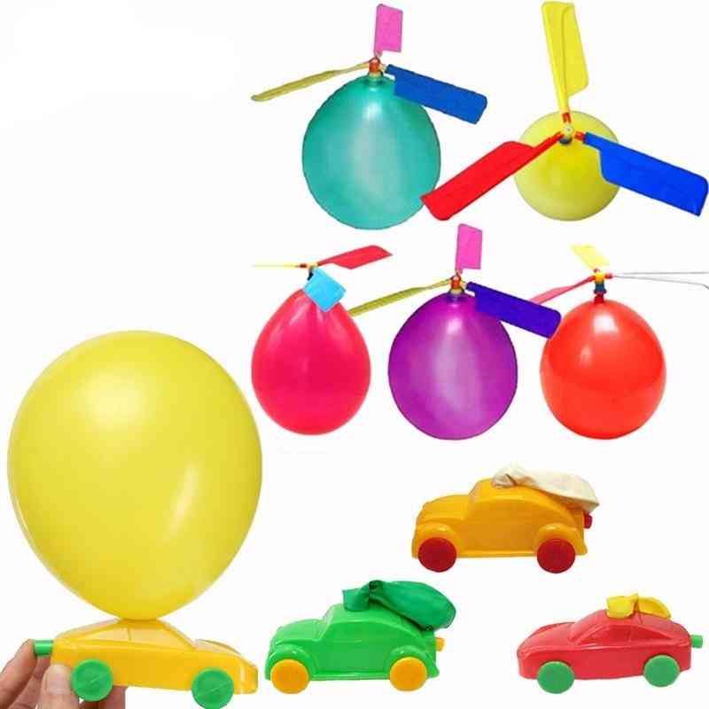 Klassieke opblaasbare speelgoedballon voor kinderen, helikopterballon, auto-inertie buitenspeelgoed - 5 ballonauto