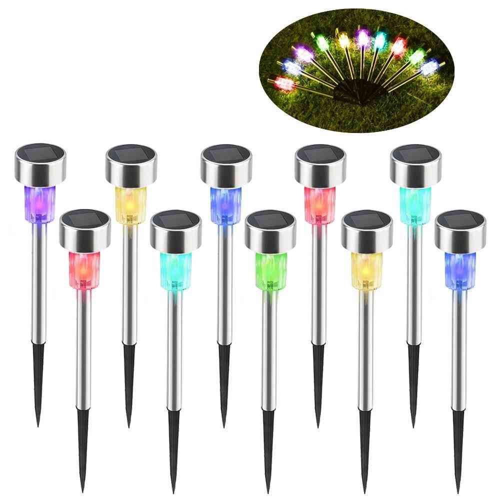 Outdoor Decoration, Waterproof Led Solar Powered Lawn Light