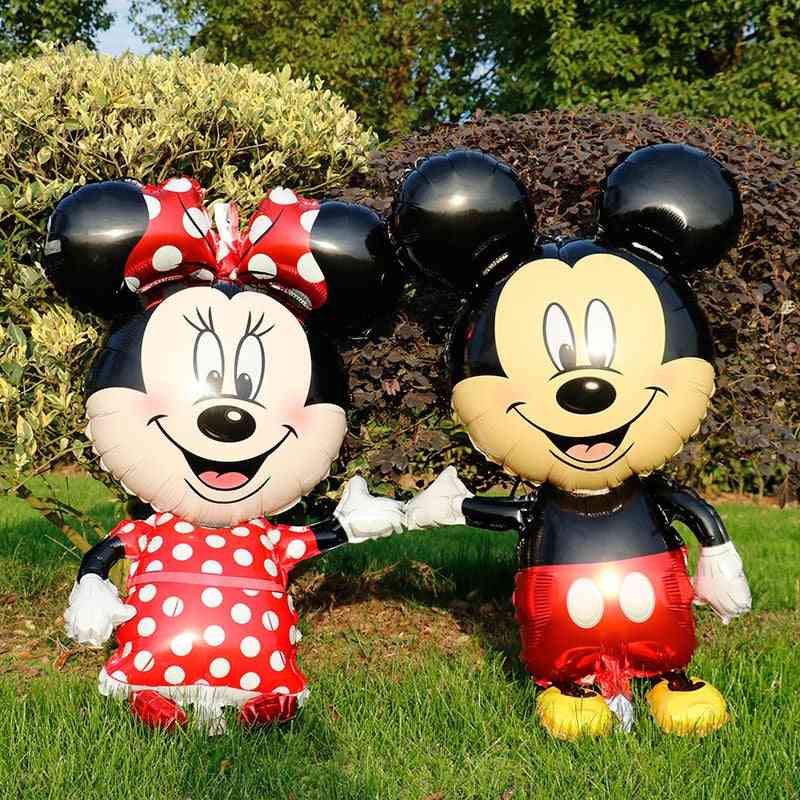 112cm Disney Mickey Minnie Toys Balony - Dekoracje Urodzinowe Wesele Balony Powietrzne Kidsclassic Toys - A.