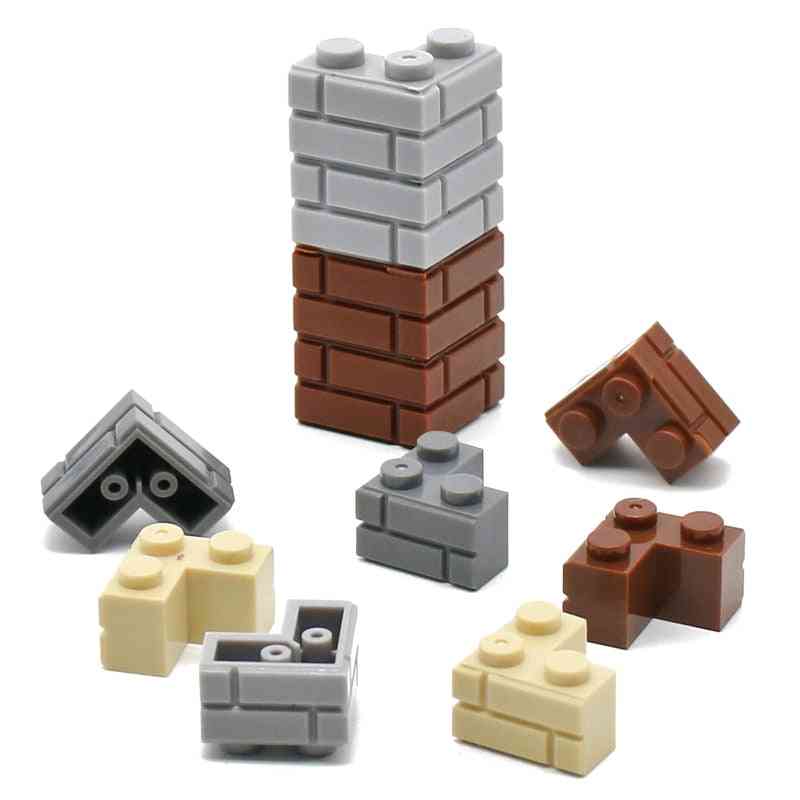 Marumine Moc Bricks - Wall Cube Houses Building Blocks Accessories