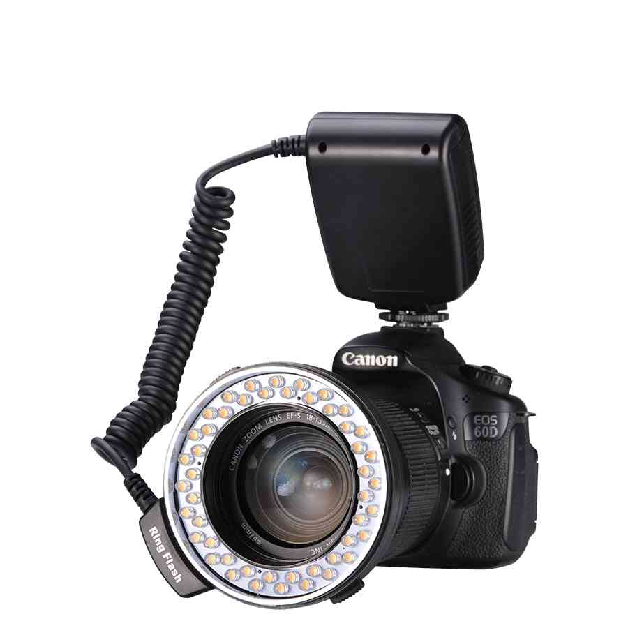 Makro LED bljeskalica bljeskalica za dslr fotoaparat foto-prsten svjetlosni komplet