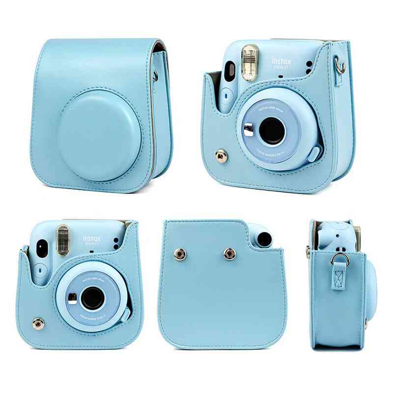 Mini 11 -kameran lisävaruste - pu nahkainen pikakameransuojuksen kansi