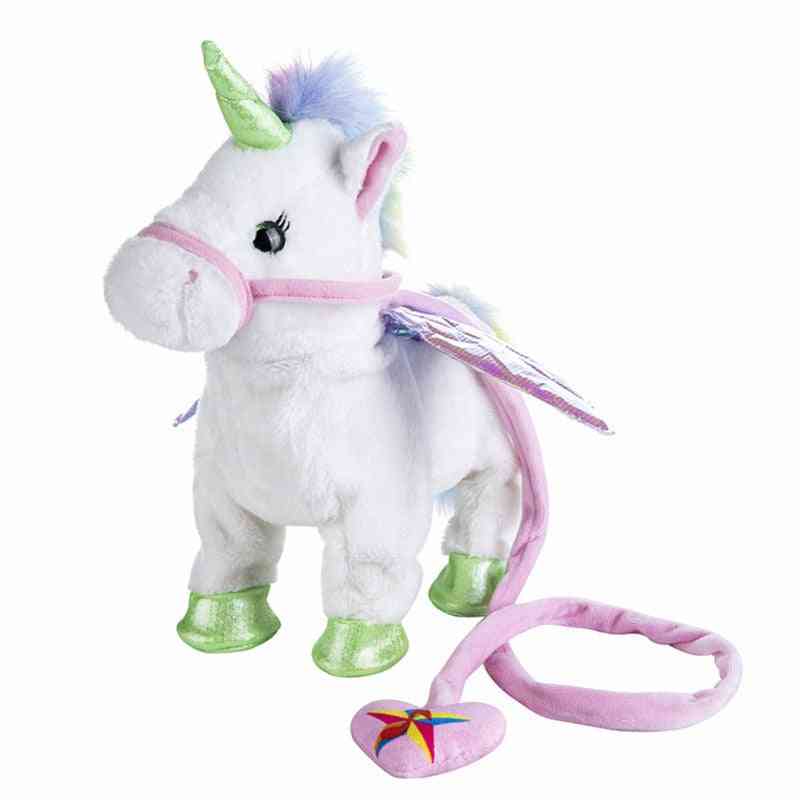 Vip Singing And Walking Unicorn Electronic Plush Toy