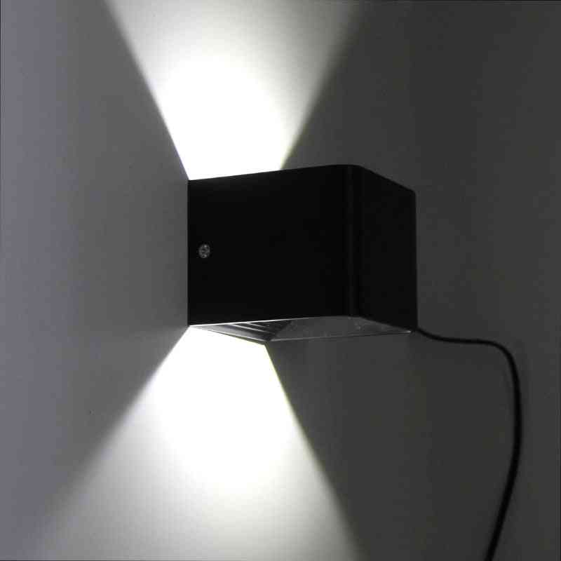 Lampada da parete a led, 3w orientabile da interno camera da letto lampada da parete corridoio luce - bianco