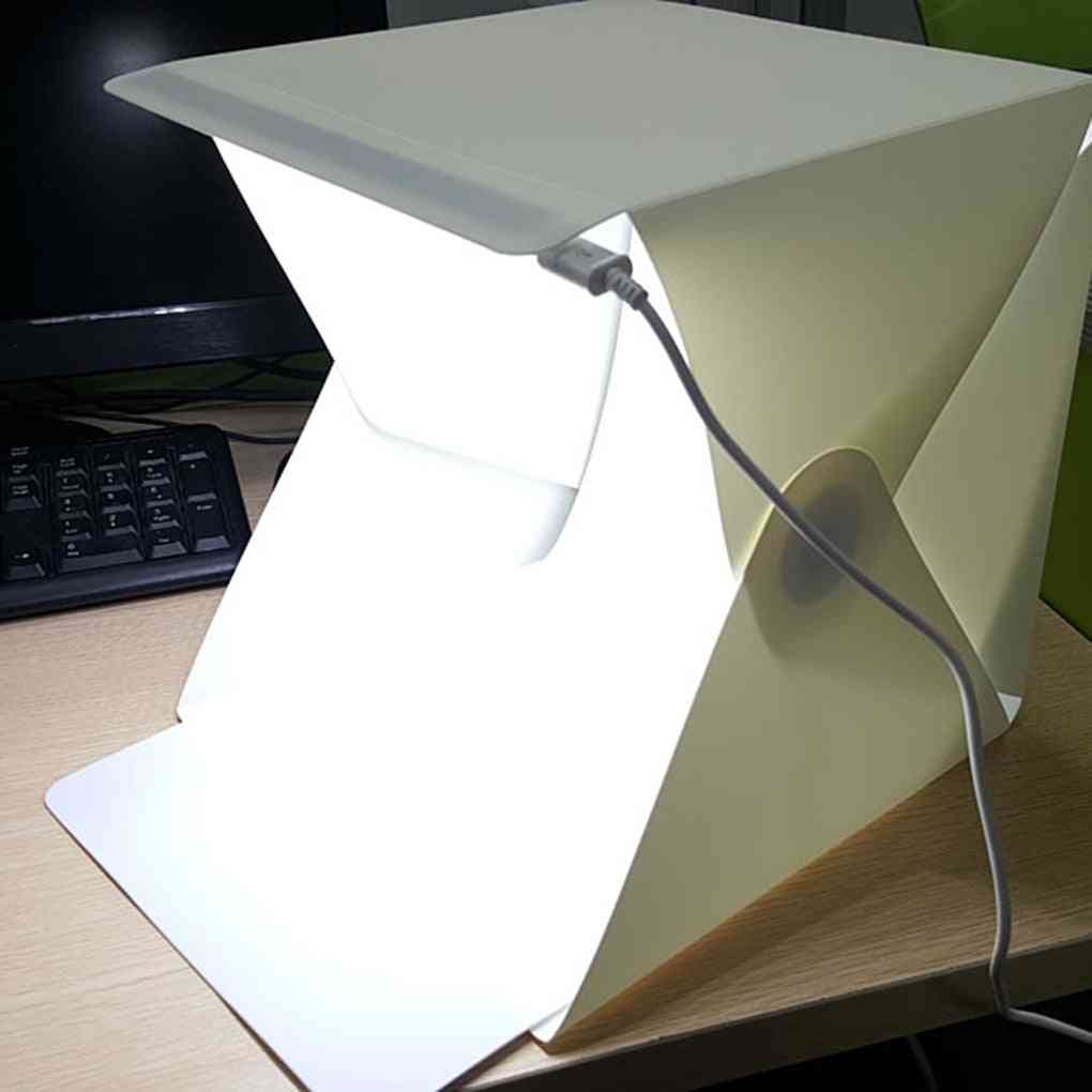 Lightbox fotografie led, lumină cameră foto - studio light cort moale cutie