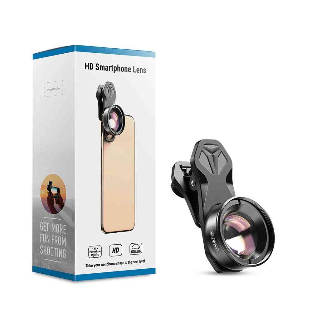 Super Macro Phone Camera Lens Hd Optic 10x