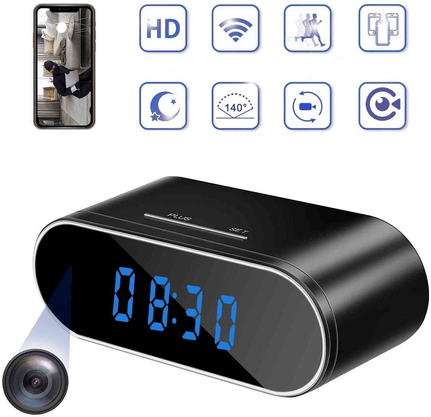 1080p Hd, Wifi, Mini Digital Clock Camera-audio Vedio Recorder
