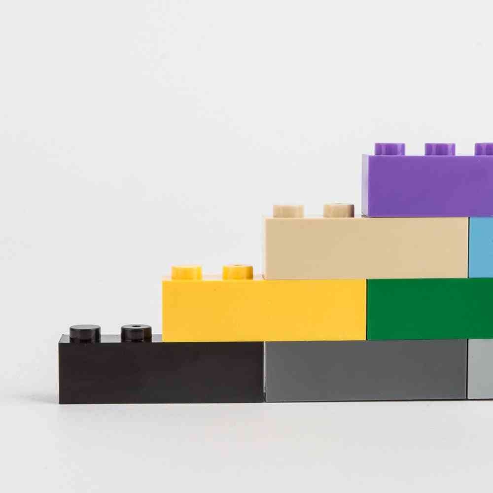1x4 Mały klocki do budowania Pixel- DIY Wysokie klocki 65szt dla Legoss Zabawka edukacyjna Wielokolorowy Prezent dla dzieci - Czarny-65szt