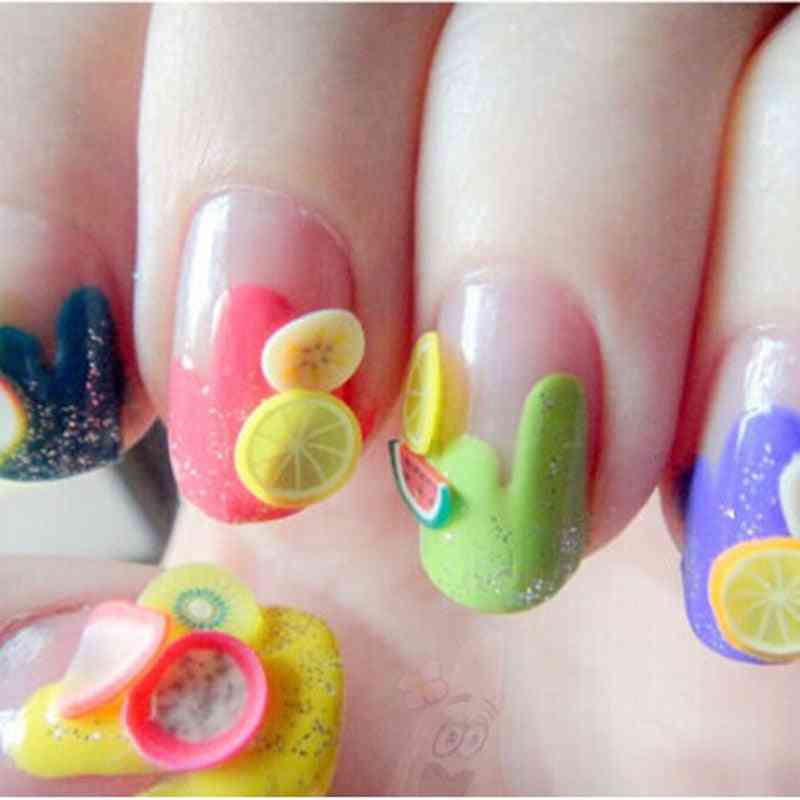 Different Pattern Of Slices-addition For Nail Art And Slime