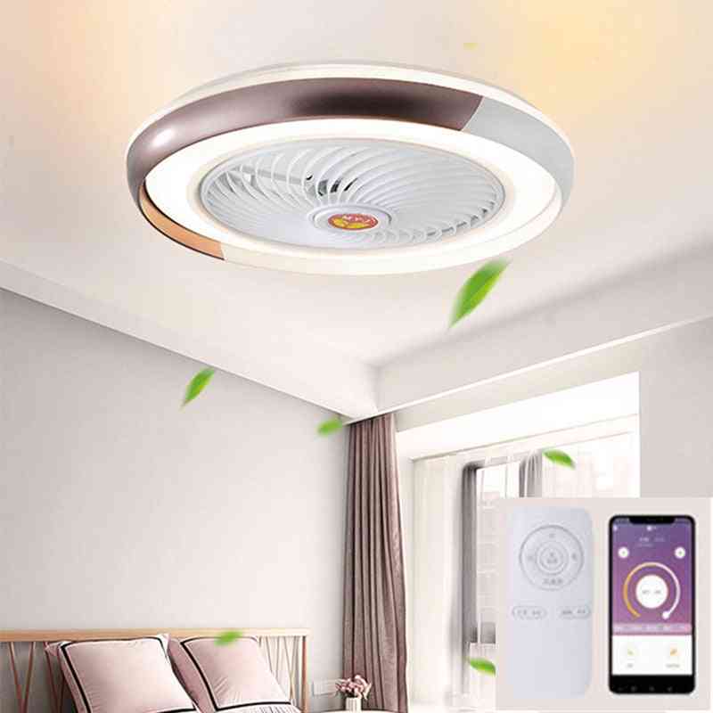 Inteligentní stropní ventilátor s LED světly a dálkovým ovládáním