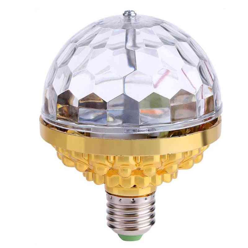 6w Rotating, Crystal Magic Ball-led Stage Light Bulb