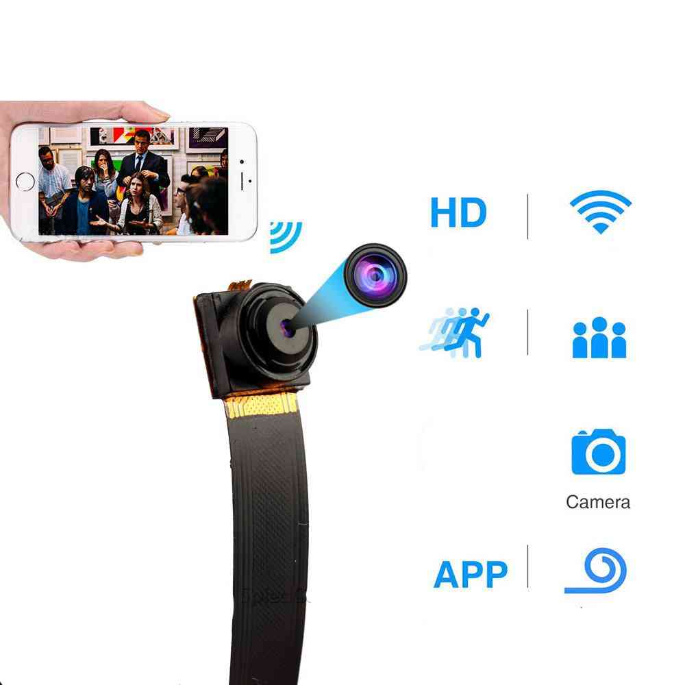 1080p Full Hd, Ultra-mini Wifi Flexible Surveillance Camera