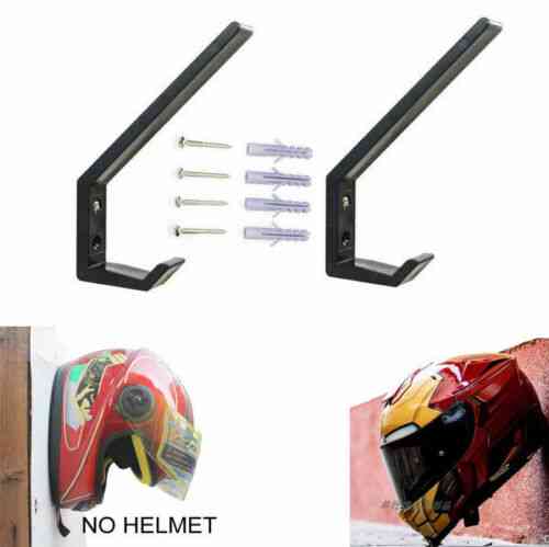Wall Mount, Motorcycle Helmet Holder Hook