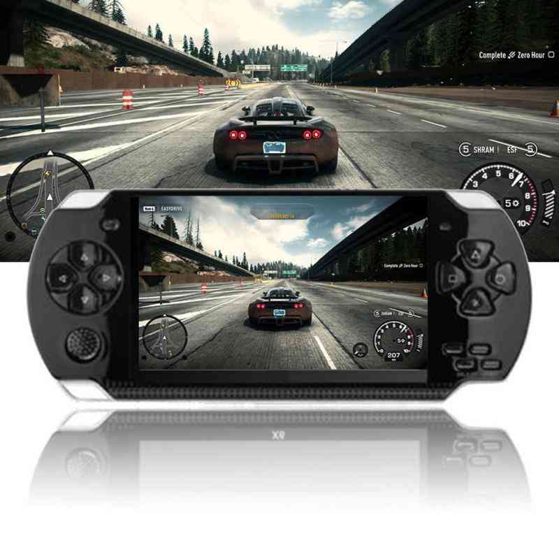 Handheld Game Console 4.3 Inch 8g Easy Operation Screen Mp3 Mp4 Mp5 Player Support For Psp Game,camera,video,e-book