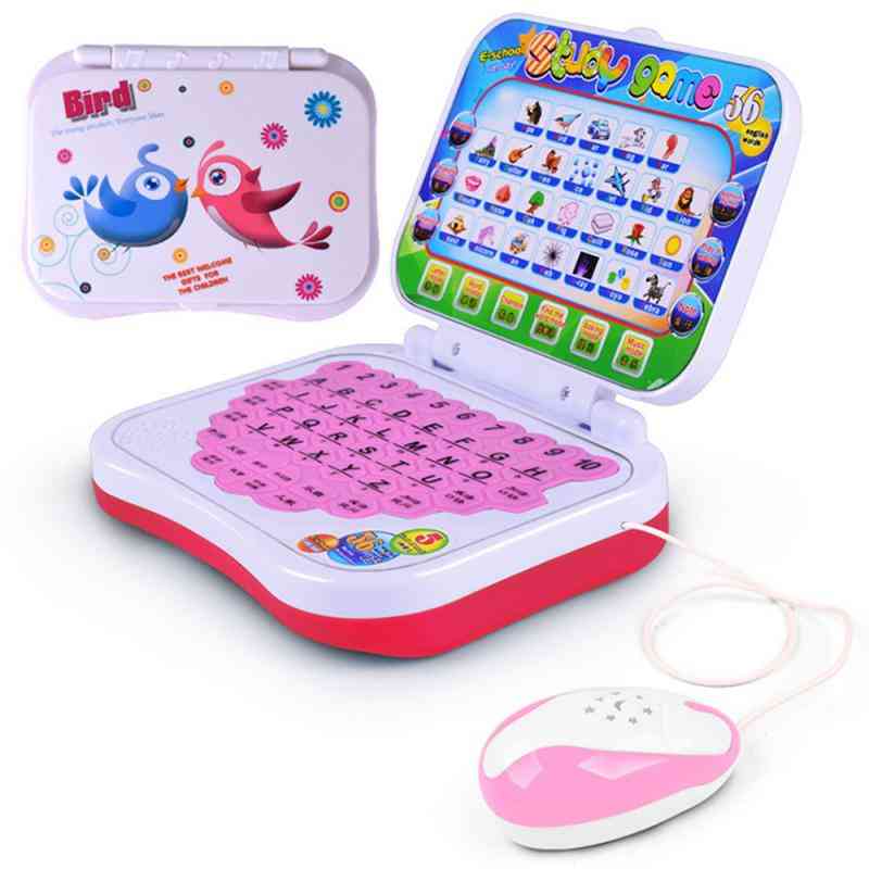 Baby læring laptop legetøj til tidlig uddannelse - tegneserie mobiltelefon mobiltelefon baby legetøj - 07