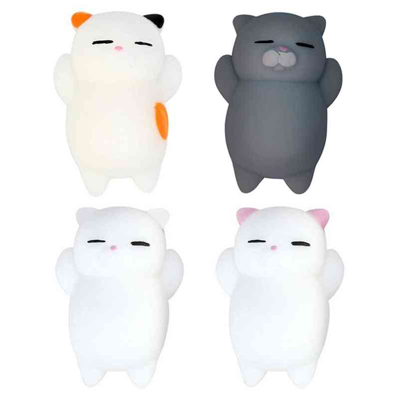 Simpatici giocattoli antistress con squishy a forma di gatto, giocattolo  per gatti con animali squishy kawaii -