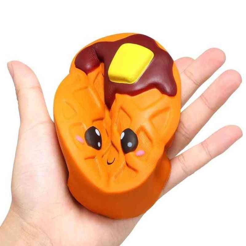 Jumbo Cheese Chocolate Biscuits, Cute Squishy Soft Squeeze Toy