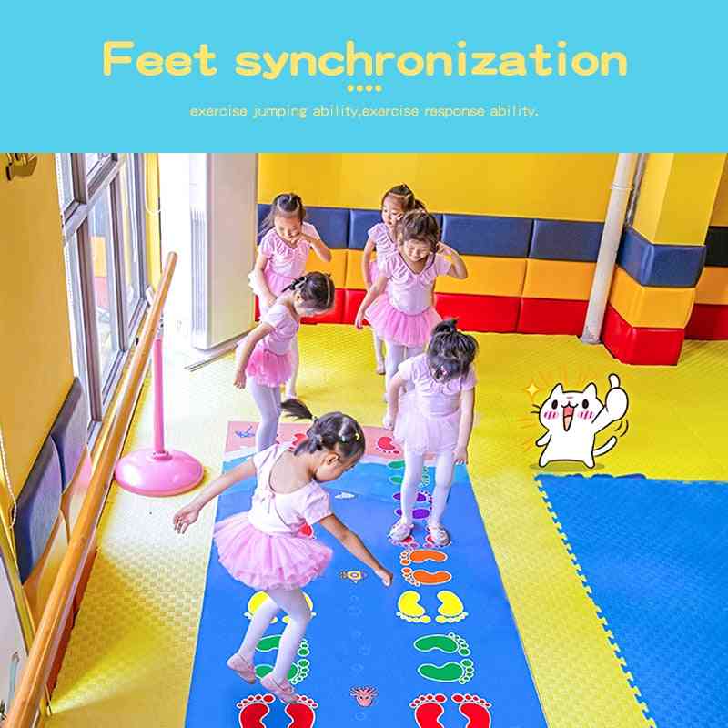 Kid's Jumping Carpet Lattice -kindergarten Team Gamepad