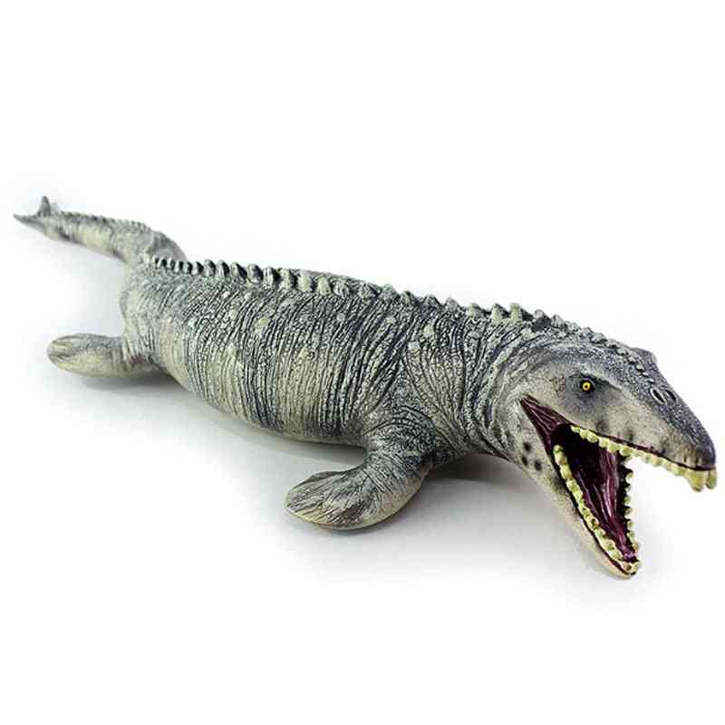 Dinosaur, Mosasaur Toy, Simulation Plastic Soft Dinosaur Animal Model