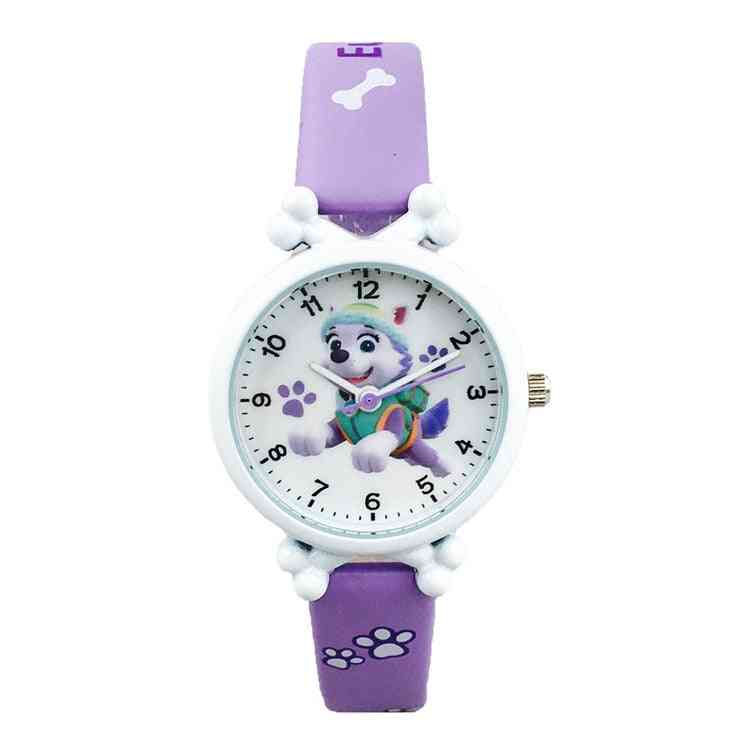 Paw Patrol Digital Watch - Everest Action Anime Figure Time Develop Intelligence Learn Dog Toy Of
