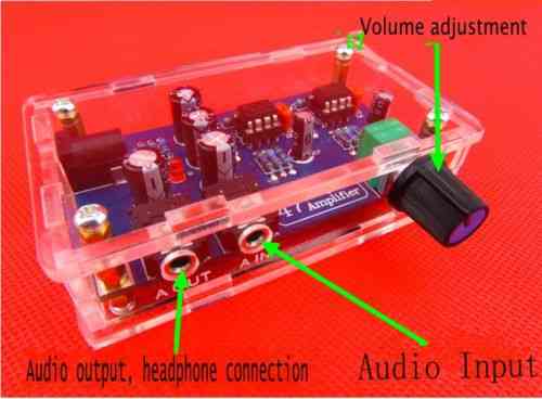 Tragbares Kopfhörerverstärkerplatinen-Kit Verstärkermodul für klassische 47 -