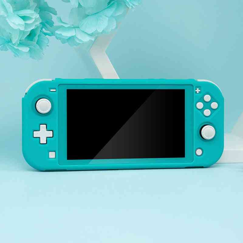 Lite case shell roze pc harde kaft achterkant shell ns mini games cover - blauw
