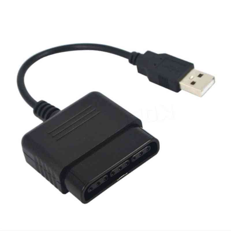 USB-Adapter Konverter-Kabel für Spiele, Controller für PS2 für PS3 PC Videospielzubehör -