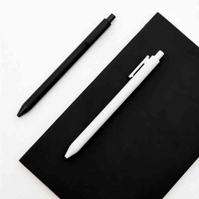 10stk Original Xiaomi Mijia-Kaco Pen 0.5mm Gel Signering Pen Core Holdbar Signering-Pen Genopfyldning Glat Skrivning Smart-Home - Sort